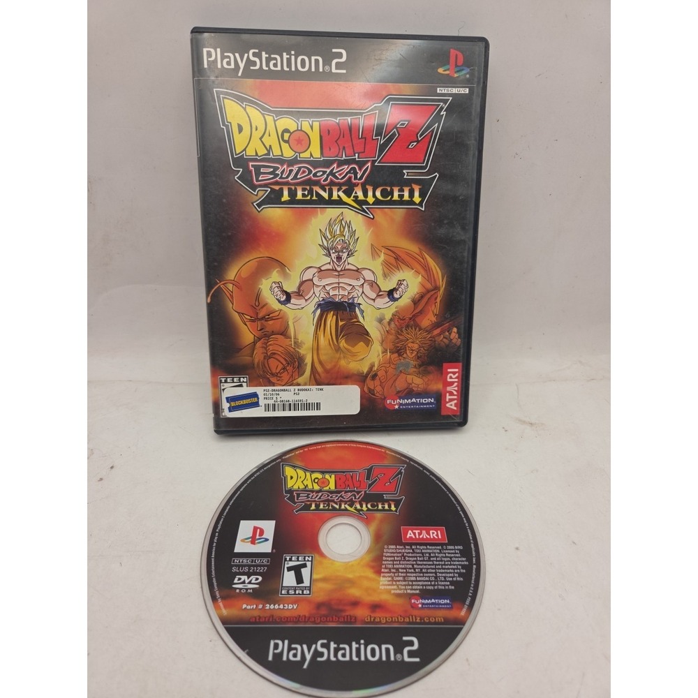 Dragon Ball Z: Budokai Tenkaichi (Sony PlayStation 2/PS2, 2005) No Manual